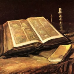 Still Life with Bible by Van Gogh